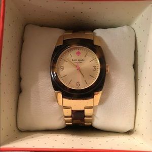 Kate Spade tortoise shell watch